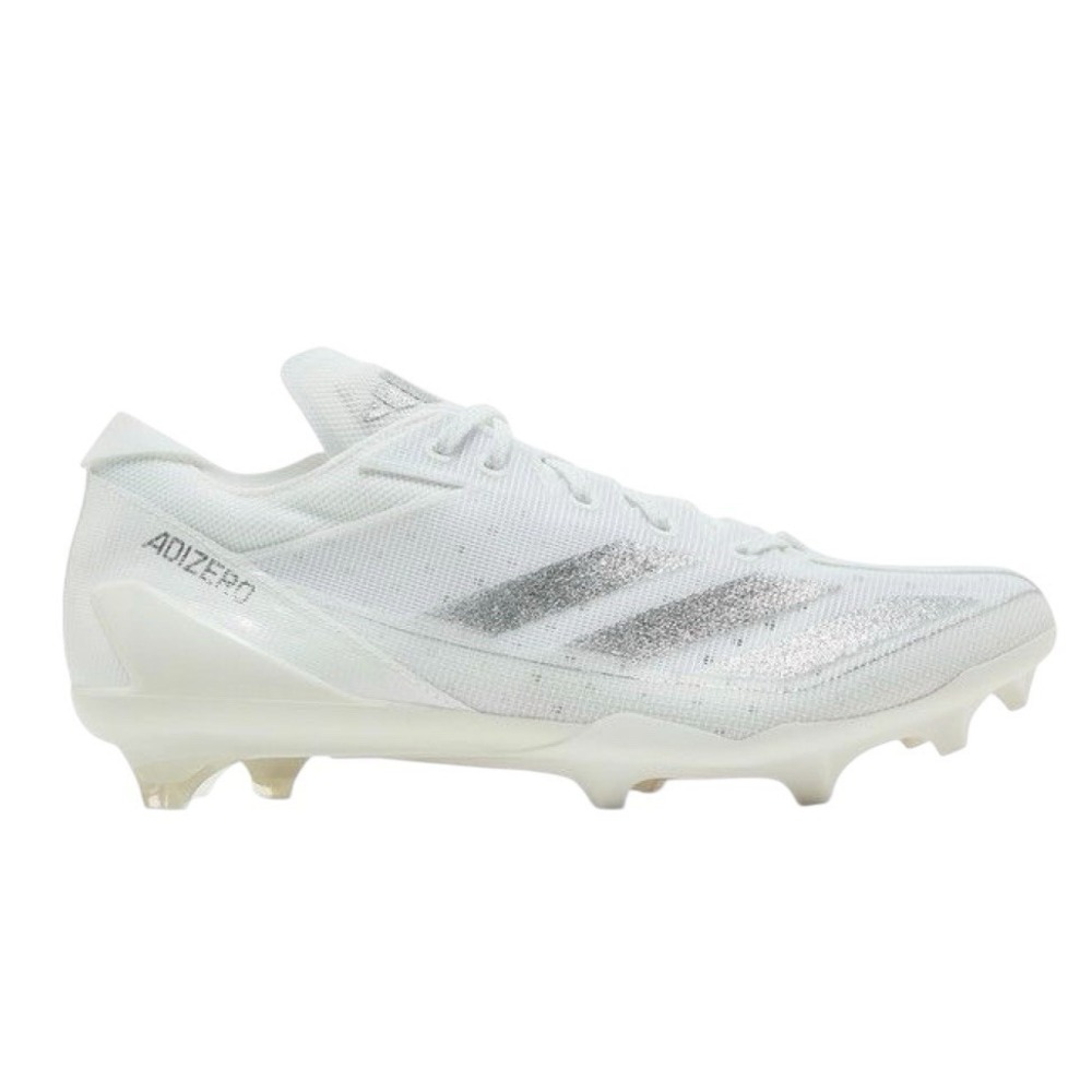 Adidas Adizero Electric White Silver Metallic IE4374 Football Cleats Men's 13